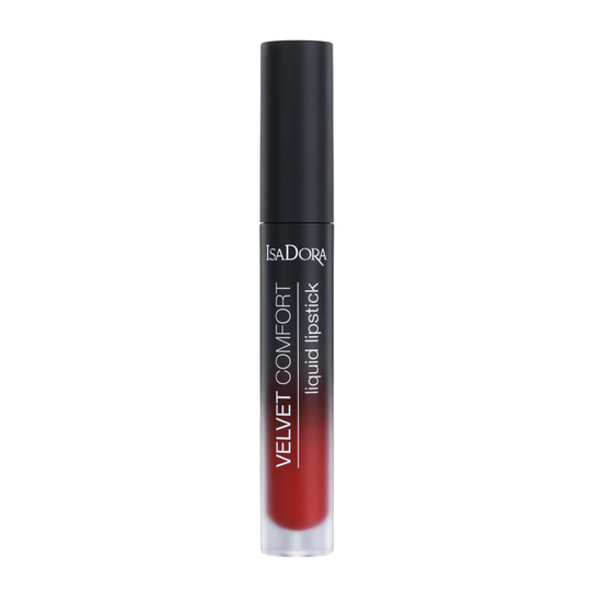 IsaDora Velvet Comfort Liquid Lipstick Ravish Red