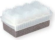 Top Choice Synthetic pumice stone with a brush 71058