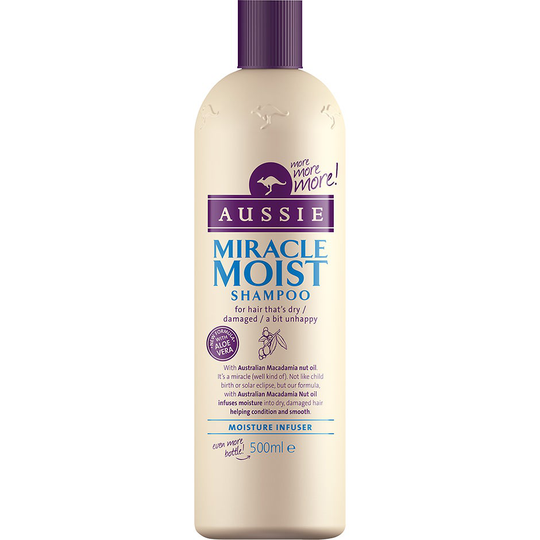 Miracle Moist Shampoo, 500 ml Aussie Shampoo