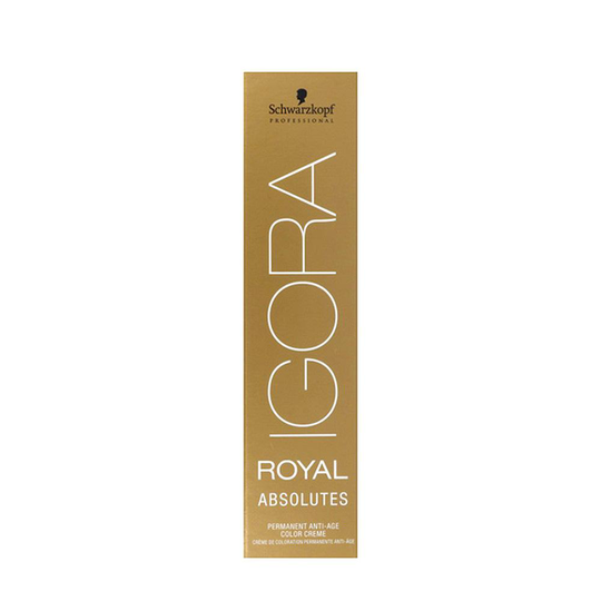 Permanent Anti-Ageing färg Igora Royal Absolutes Schwarzkopf 7-140 (60 ml)