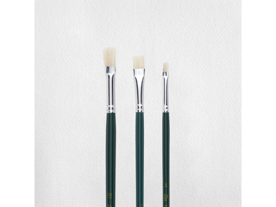 Talens Oil & acrylic brush set | series 220 no. 4-8-10