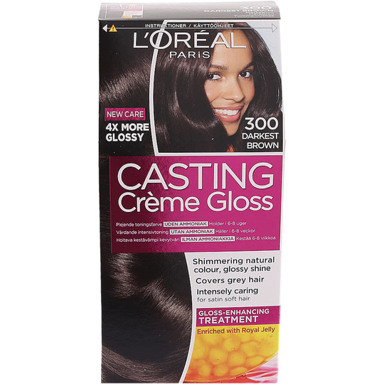 L'Oréal Paris Casting Crème Gloss 300 Mörkbrun, L'Oréal Paris Hårfärg