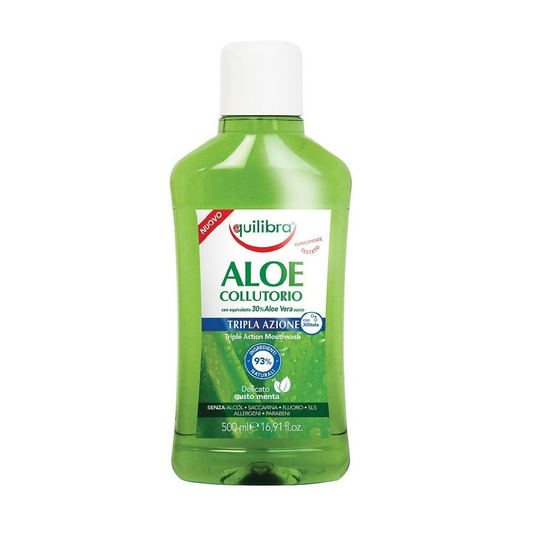 EQUILIBRA_Aloe Collutorio Triple Action Mouthwash pĹ,yn do pĹ,ukania jamy ustnej 500ml