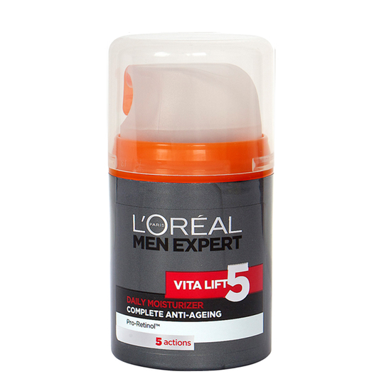 LOral - Men Expert Vitalift 5 Daily Moisturiser Complete Anti-Ageing 50 ml