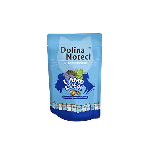 Dolina note superfood lamm och kalvkött katt 85g