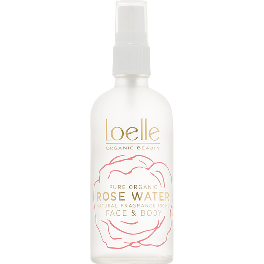 Rose Water, 100 ml Loelle Ansiktsmist