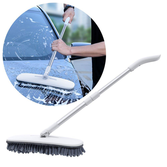 Baseus telescopic movable mop car washing brush car 45 cm - 60 cm white (crtB-02)