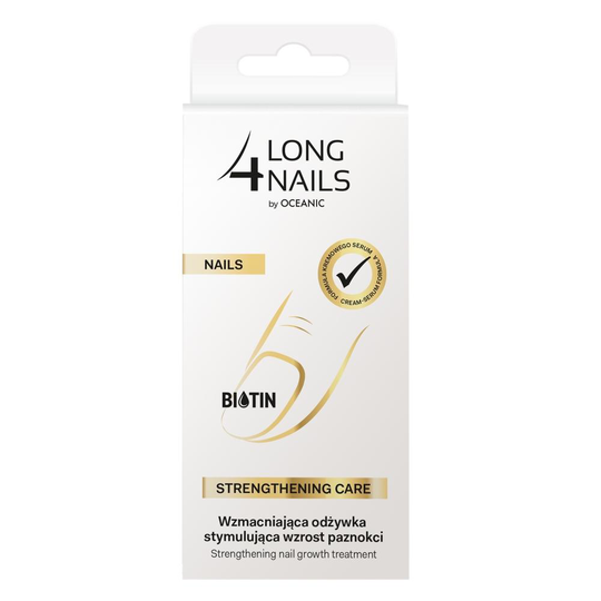 LONG4NAILS stärka Care stärka balsam stimulerar tillväxten av naglar 10ml