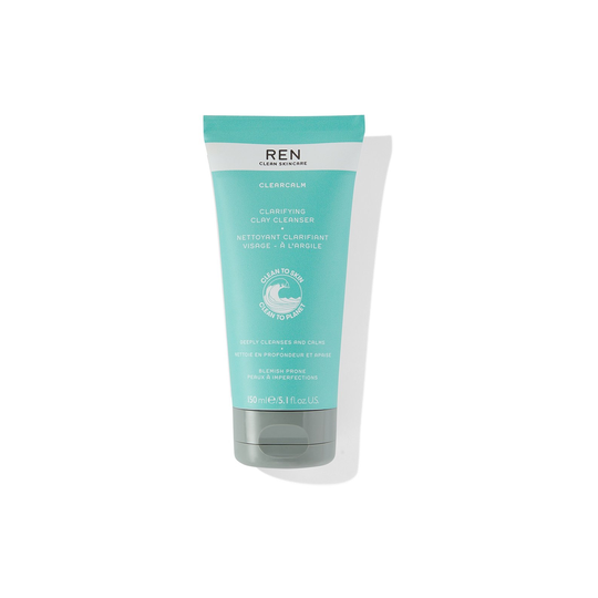 REN Skincare ClearCalm3 Clarifying Clay Cleanser 150 ml