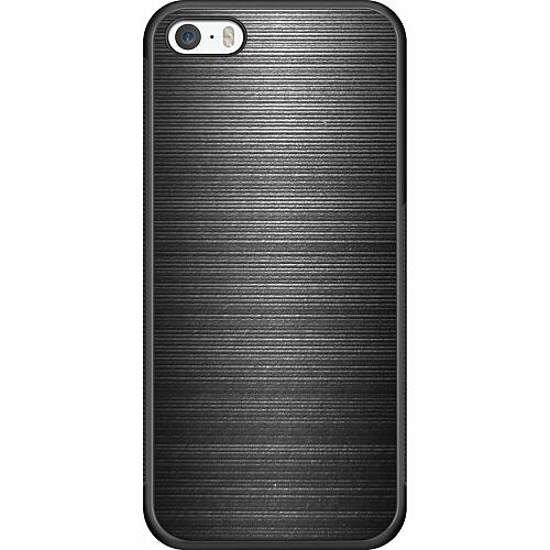 iPhone 5 Svart Skal Brushed Metal