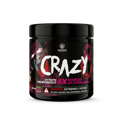 Swedish Supplements Crazy 8 260 g Crazy Pepper Coke