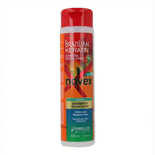 Schampo och balsam Brazilian Keratin Novex (300 ml)