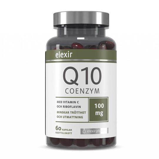 Coenzyme Q10 100 mg, 60 caps, Vitaminer