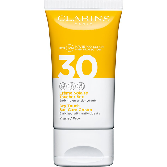Clarins Dry Touch Sun Care Cream For Face, 50 ml Clarins Solskydd & Solkräm