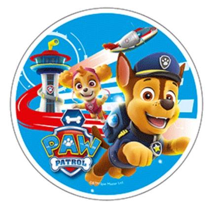 Paw Patrol 1 Ätbar Tårtbild 21cm