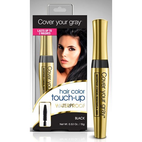 Irene Gari Cosmetics Cover Your Gray Waterproof Brush in Black