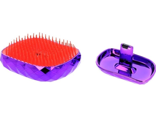 Twish TWISH_Spiky Hair Brush Model 4 Diamond Purple hairbrush
