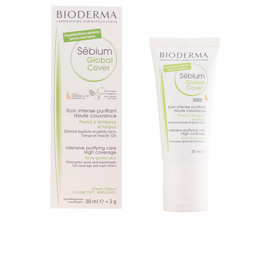 Behandling akne Bioderma Sebium Global Cover (30 ml)
