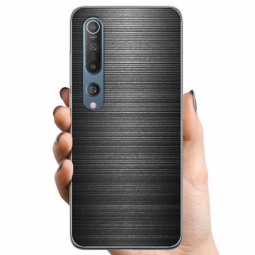 Xiaomi Mi 10 5G TPU Mobilskal Brushed Metal