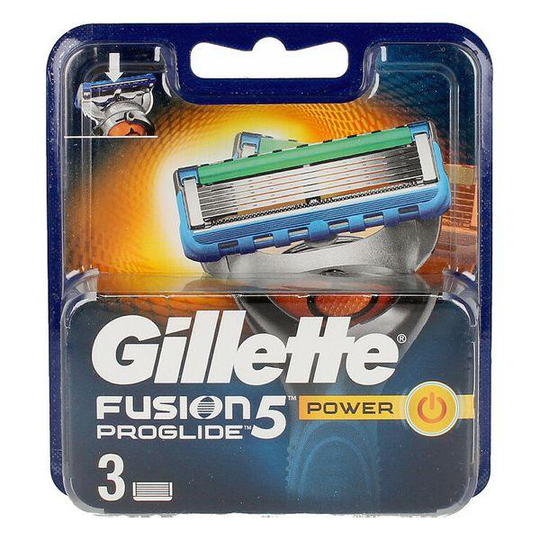 Tandborsthuvud Fusion Proglide Power Gillette Manuell rakhyvel (3 uds)