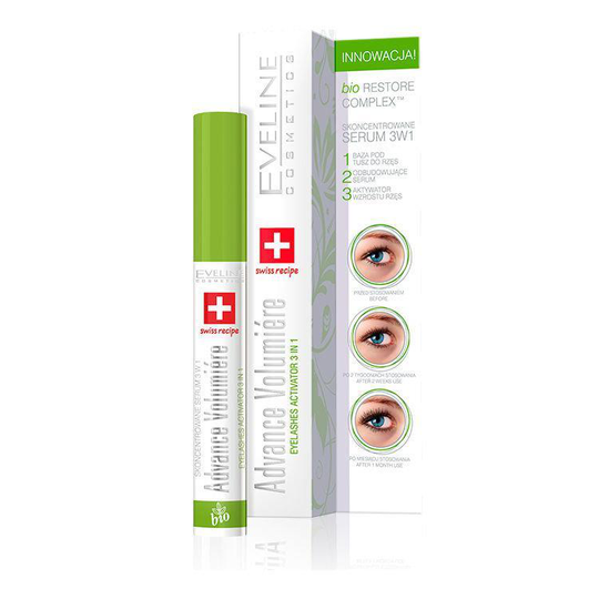 Eveline Advance Volumiére Eyelashes Concentrated Serum 3 in 1