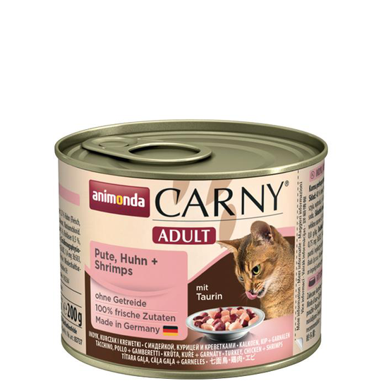 ANIMONDA Carny Adult can turkey, chicken, shrimp + 200 g