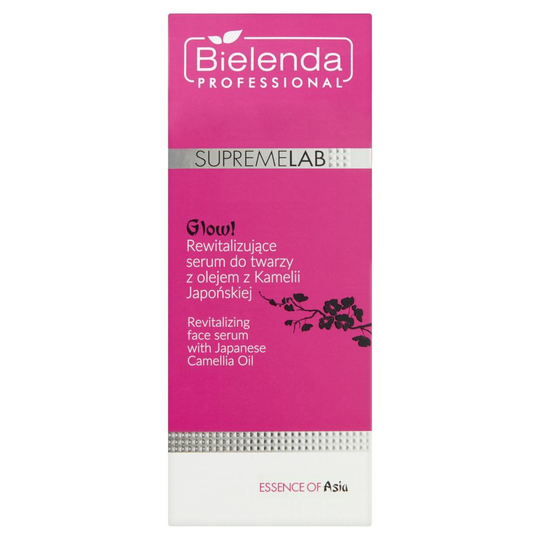 Bielenda PROFESSIONAL SupremeLab Essence Of Asia Glow Revitalizing Facial Serum med japansk Camellia olja från 30ml