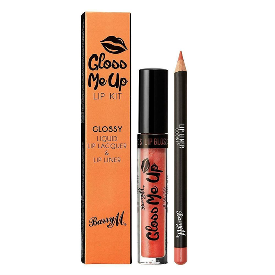 Barry M Gloss Veganfriendly Matte Me Up Lip Paint Kit-Gossip