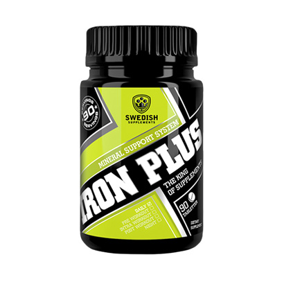 Swedish Supplements Iron Plus 90 caps