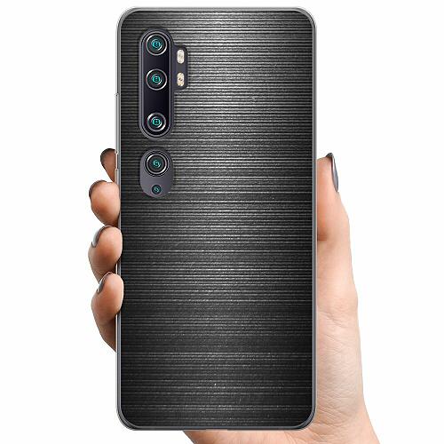 Xiaomi Mi Note 10 TPU Mobilskal Brushed Metal
