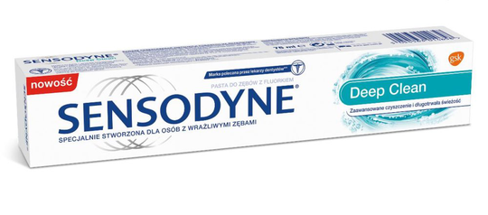 SENSODYNE_Deep Clean Toothpaste pasta do zębĂłw 75ml