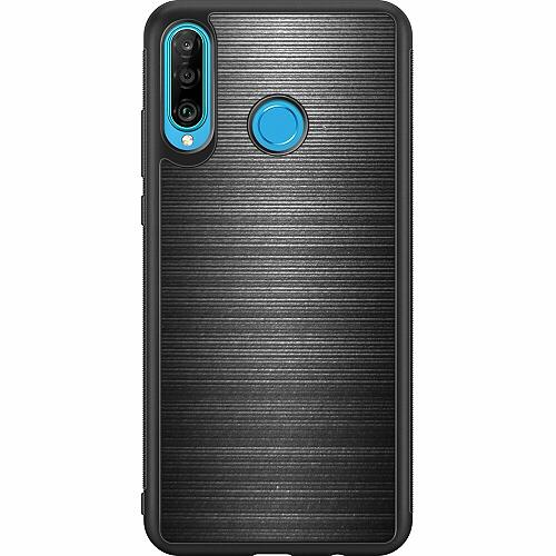 Huawei P30 lite Svart Skal Brushed Metal
