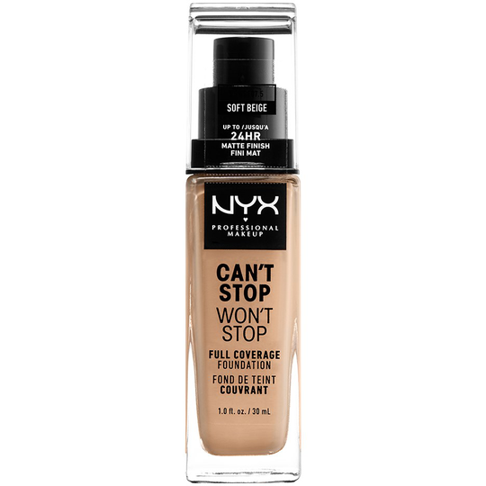 NYX PROFESSIONAL MAKEUP Can't Stop Won't Stop Foundation Soft beige
