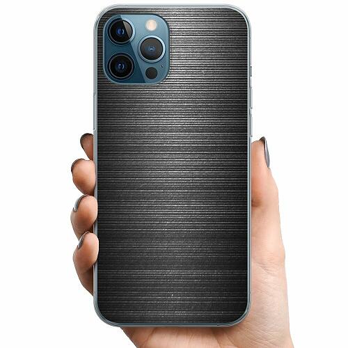 iPhone 12 Pro TPU Mobilskal Brushed Metal