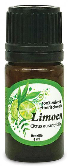 eterisk olja lime 5 ml vegansk grön/gul