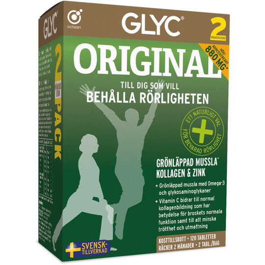Glyc Original 120 tabletter