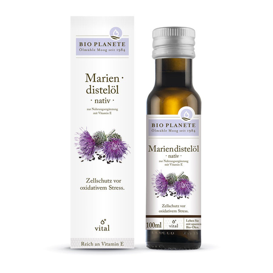 BIO PLANÈTE mjölktistelolja naturligt som kosttillskott, 100ml