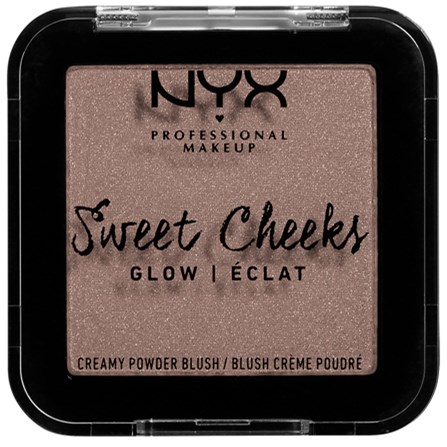 NYX PROFESSIONAL MAKEUP Sweet Cheeks Creamy Powder Blush Glowy Taupe