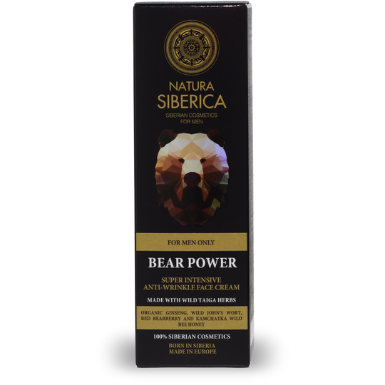 Natura Siberica Super Inteive Anti-Wrinkle Face Cream Bear Power 50 ml