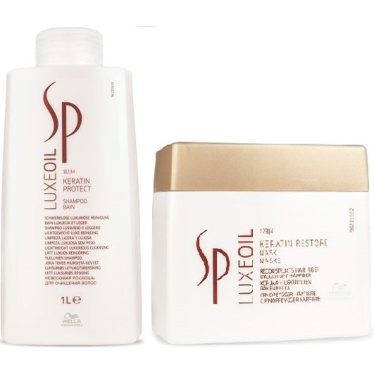 Wella Professionals SP Wella Luxeoil Keratin Protect Shampoo 1000ml +