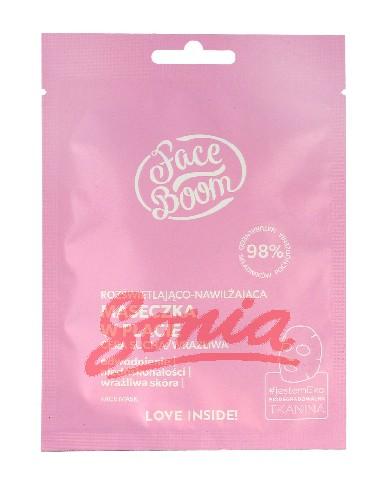 Boom bielenda Face mask moisturizing brightening the panel 15g
