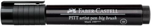 ritpenna Pitt Artist Big Brush 199 svart