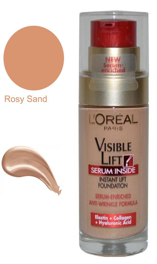 L'Oreal Visible Lift Serum Foundation SPF17 - Rosy Sand