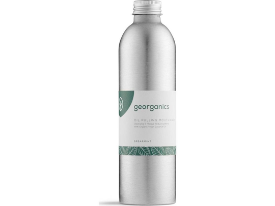 Georganics Mouthwash Oil, Spearmint, 275 ml