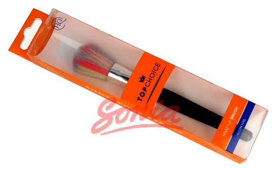 TOP CHOICE makeup brush blush RAINBOW (36613) 1pc