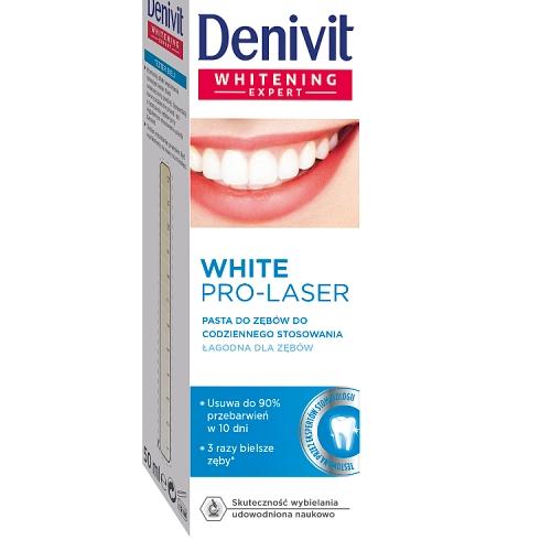 DENIVIT_Pro-Laser White Toothpaste pasta do zębĂłw do codziennego stosowania 50ml