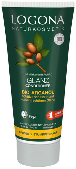 Logona shine balsam ekologisk arganolja, 200ml