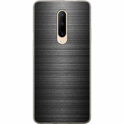 OnePlus 7 Pro Genomskinligt Skal Brushed Metal