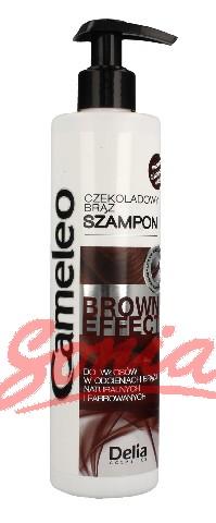 Delia Cosmetics Cameleo Brown Effekt Shampoo 250ml brun