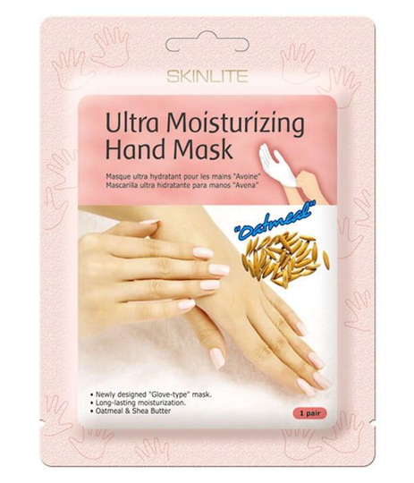 SKINLITE_Ultra Moisturizing Hand Mask maska na dĹ,onie PĹ,atki Owsiane 1szt